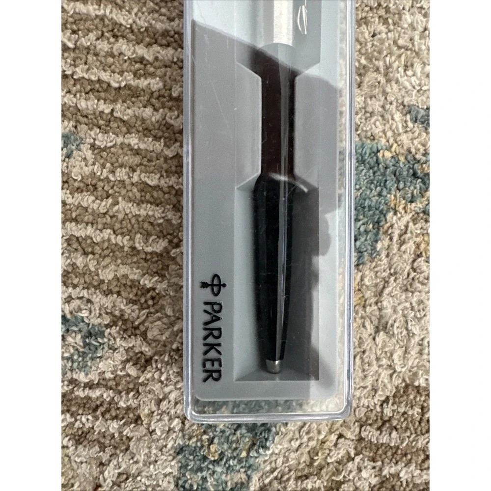 Vintage Parker Jotter‎ Pen Ballpen Black/Silver